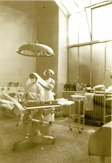 Surgical: Nurses preparing for surgery