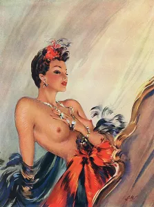 David Wright Collection (iln): Nut Brown Maid by David Wright