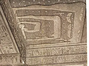 Villoteau: Nut (Egyptian Goddess of Sky) Philae