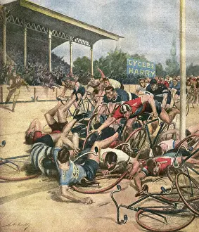 Occurs: NY CYCLE RACE ACCIDENT