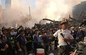 Qaeda: A NYC Fire Chief addresses firefighters at Ground