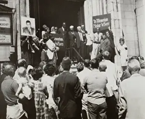 Beckwith: NYC Memorial service for Medgar Evers. On ?