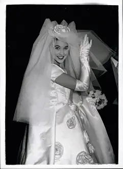 Gonzales: Nyda Machin, former Wimbledon player, at her wedding