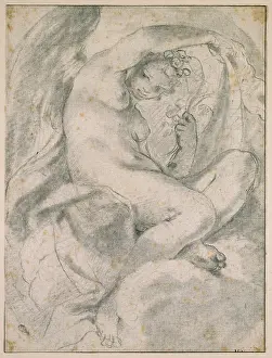 Lodovico: A Nymph (?Flora) amid Clouds