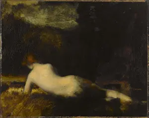 Nymphs: Nymph lying