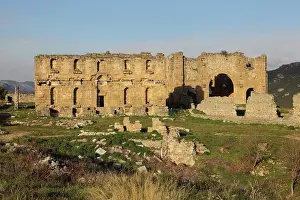 Nymphaeum: Nymphaeum, basilica and agora, Aspendos, Turkey