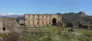 Nymphaeum: Nymphaeum, basilica and agora, Aspendos, Turkey