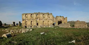 Nymphaeum: Nymphaeum, basilica and agora, Aspendos, Turkey