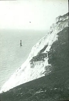 Beachy: O E Simmonds aerial view of Beachy Head