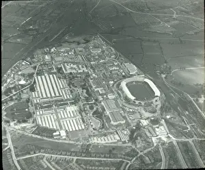 Wembley: O E Simmonds aerial view of British Empire Exhibition