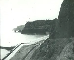 O E Simmonds aerial view of Dawlish Devon