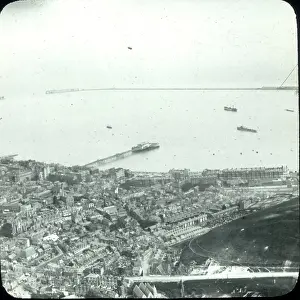 Simmonds: O E Simmonds aerial view of Dover