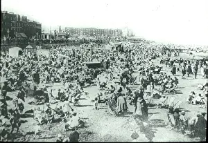 Margate: O E Simmonds aerial view of the Sands Margate Kent