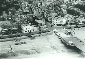 Worthing: O E Simmonds aerial view of Worthing