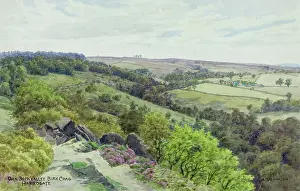 Crag: Oak Beck Valley, Birk Crag, Harrogate, North Yorkshire