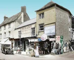 Oakham: Oakham, Market Place 1932