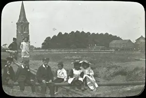 Oaklands: Oaklands Fields and steeple