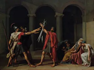 Neoclassicism: The Oath of the Horatii, by Jacques-Louis David
