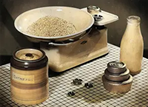 Proportion: OATMEAL ON SCALES