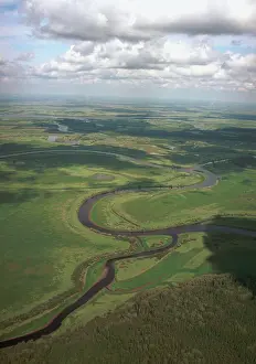 Rogozin: Ob River valley in Tyumen Region, 1995