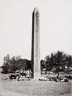 Heliopolis: Obelisk Heliopolis, Cairo, Egypt