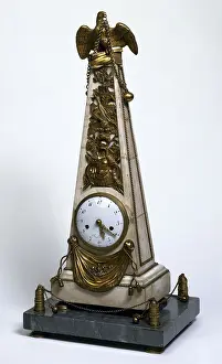 Revel: Obelisk-shaped Yorktown clock
