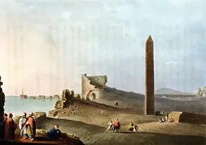 1802: Obelisks at Alexandria called Cleopatra's Needles