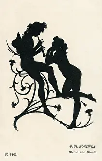 Titania: Oberon and Titania - Silhouette