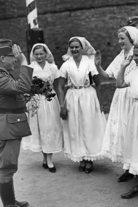 Diplomats: Oberstarbeitsfuhrer Hermann Muller-Brandenburg, 1935