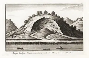 Vulcanology: Oberwinter, a basalt mountain on the Rhine, Germany