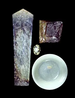 Jade: Objects carved from nephrite jade