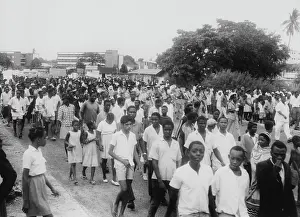 Denounce: Obote flight into exile - one of the largest demonstration