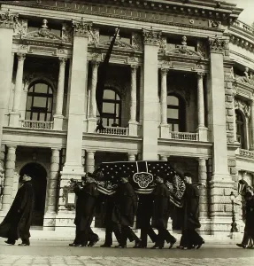 Burgtheater: Obsequies for writer Erhard Buschbeck