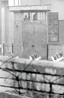 Dismal: Observation post near Berlin Wall, Berlin, Germany