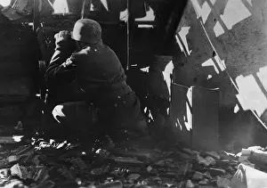 Outposts: Observation post of the Wehrmacht in a town in the west