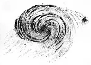 Rosse: Observation of spiral galaxy in Canes Venatici
