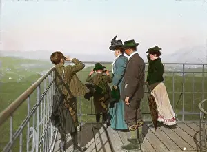 Gazebos: On the observation tower