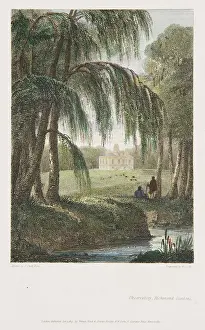 Hand Coloured: The Observatory, Richmond Gardens