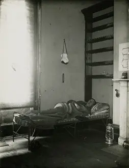Borley: Observer asleep on a bed in ?Base Room?