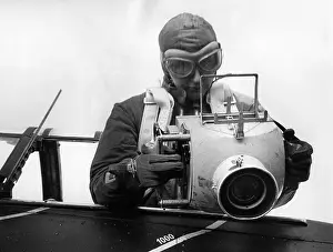 Replaced: Observer of a Hs 126 during an exercise, 1939