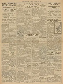 Chaining: The Observer front page Battle of Stalingrad