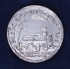 Galileo: Obverse of medal commemorating the brilliant