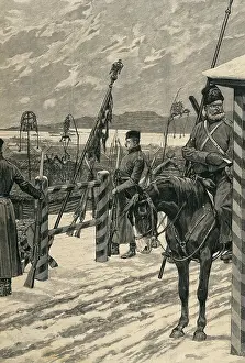 Etchings: Occupation of Manchuria by Russian troops (1904)