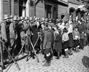 Remilitarization: Occupation of the Rhineland on 07.03.1936