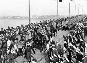 Remilitarization: Occupation of the Rhineland on 07.03.1936