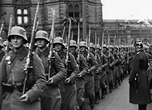 Remilitarization: Occupation of the Rhineland on 07.03.1936
