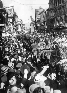 Freiburg: Occupation of the Rhineland after 07.03.1936