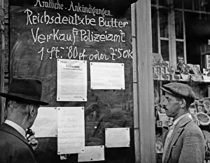 Announcement: Occupation of the Sudetenland, 1938