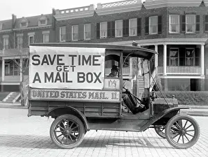 Mailman: Occupations - Mail - Postal - Delivery - Wagon