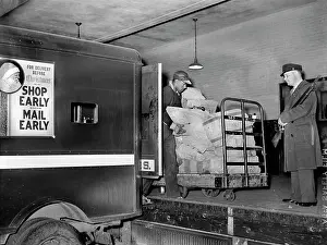 Envelopes: occupations - post office - postal - men